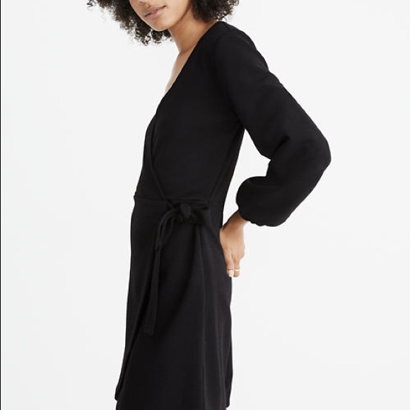 Madewell Texture and Thread Puff Sleeve Dress - Picture 2 of 3